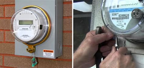 how to open peco electric box lock|electric meter lock removal.